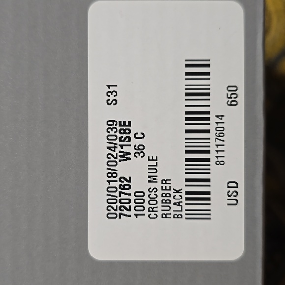 *NWB* BALENCIAGA Crocs Mule - Picture 7 of 7